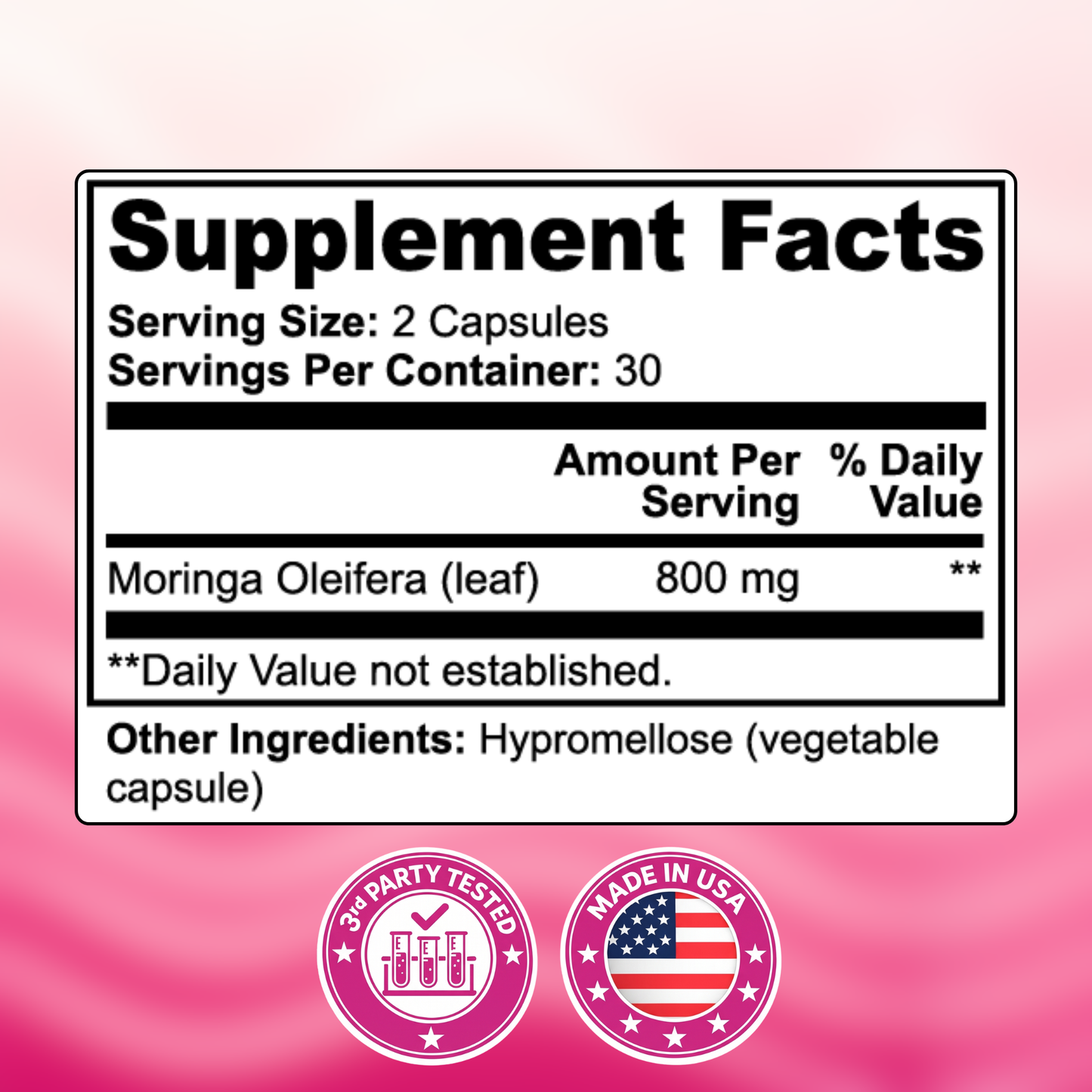 Moringa Pure